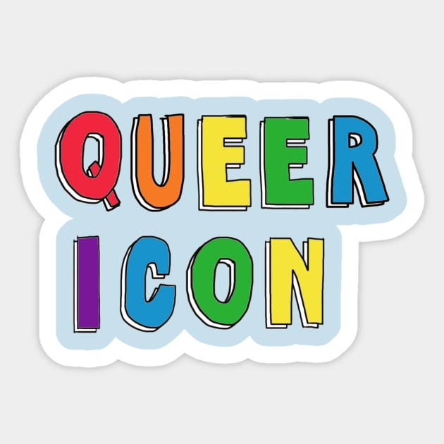 Queer Icon Sticker by The Bechdel Cast